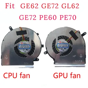 MAXROB Replacement Fan for MSI GE62 2QD GE62 2QE GE62 2QF CPU Cooling Fan MS-1795 6QE 6QF 6QL 2QC 2QE GP62 Left