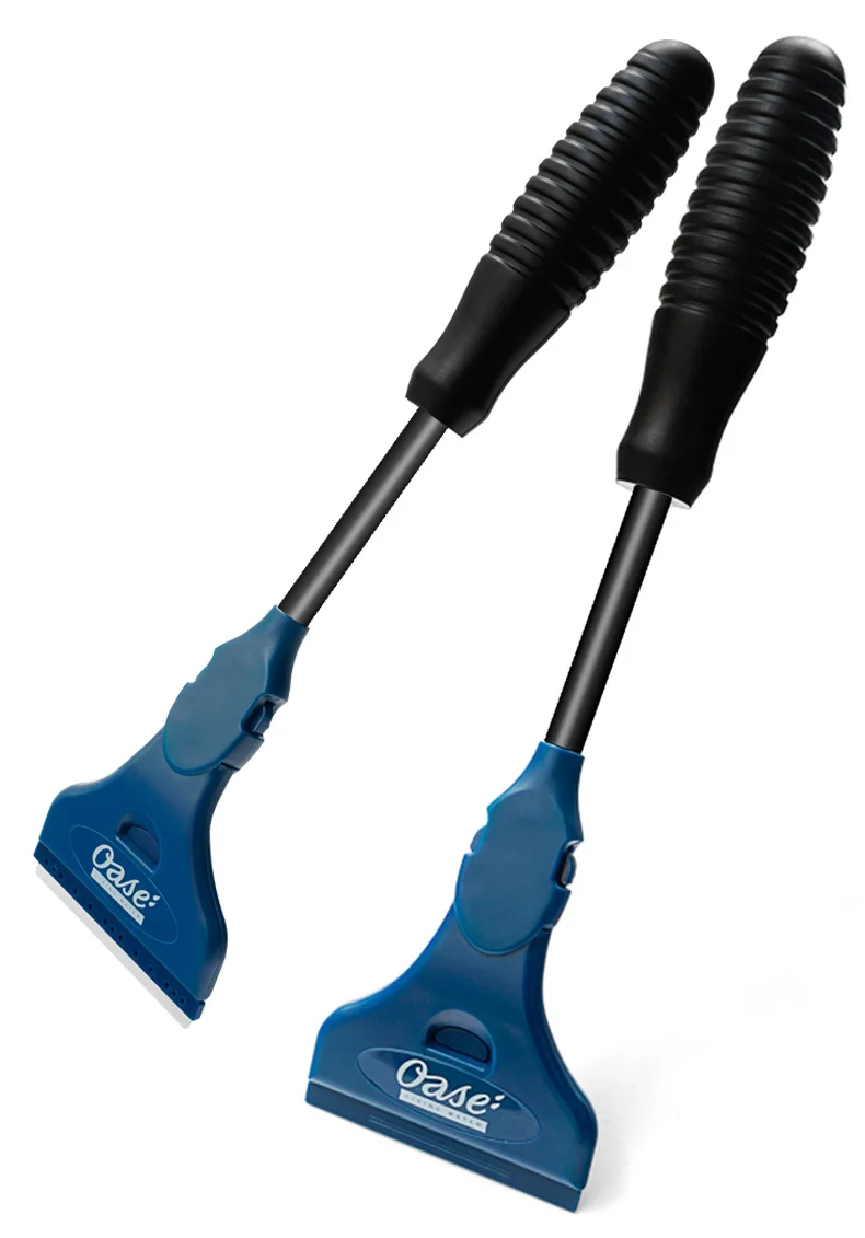 Kopen Duitsland oase aquarium algen removal schraper Aquarium gras cilinder schoonmaken tool rvs glasreiniger