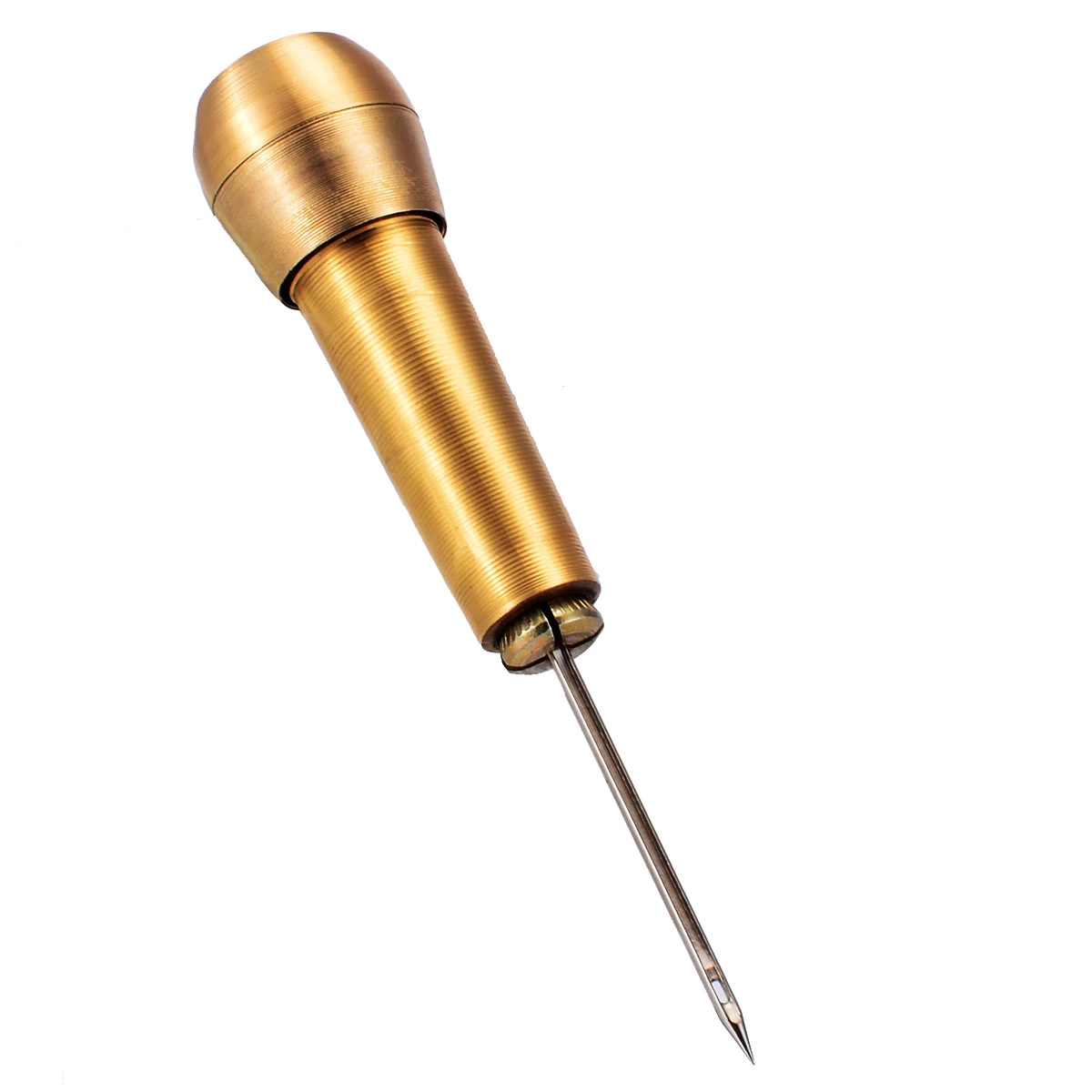 1 Set Canvas Leather Tent Shoes Sewing Awl Taper Repairing Tool Sets Hand Stitching Leathercraft Needle Kit