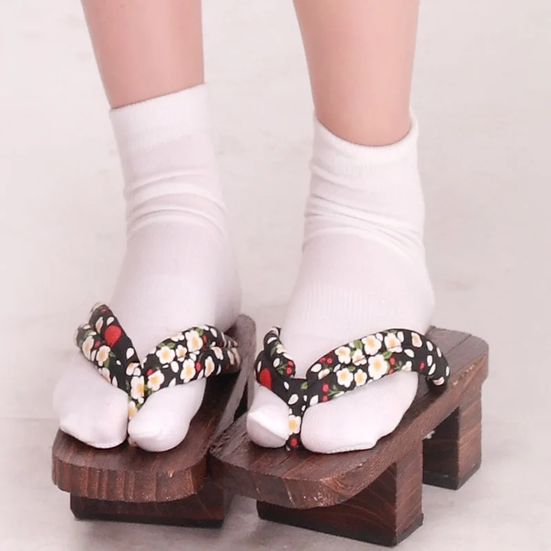 [ wamami ] adultos Unisex japonesa Toe Geta calza las sandalias zuecos