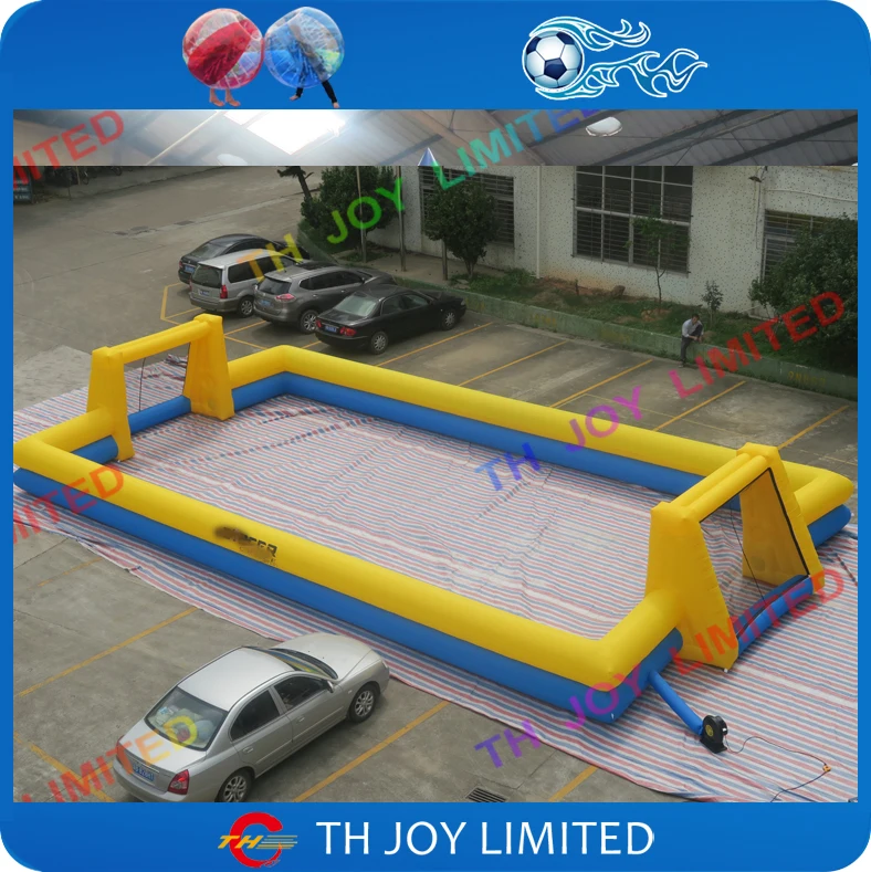 Free shipping! 15x8m giant Inflatable football Field, Inflatable Soccer