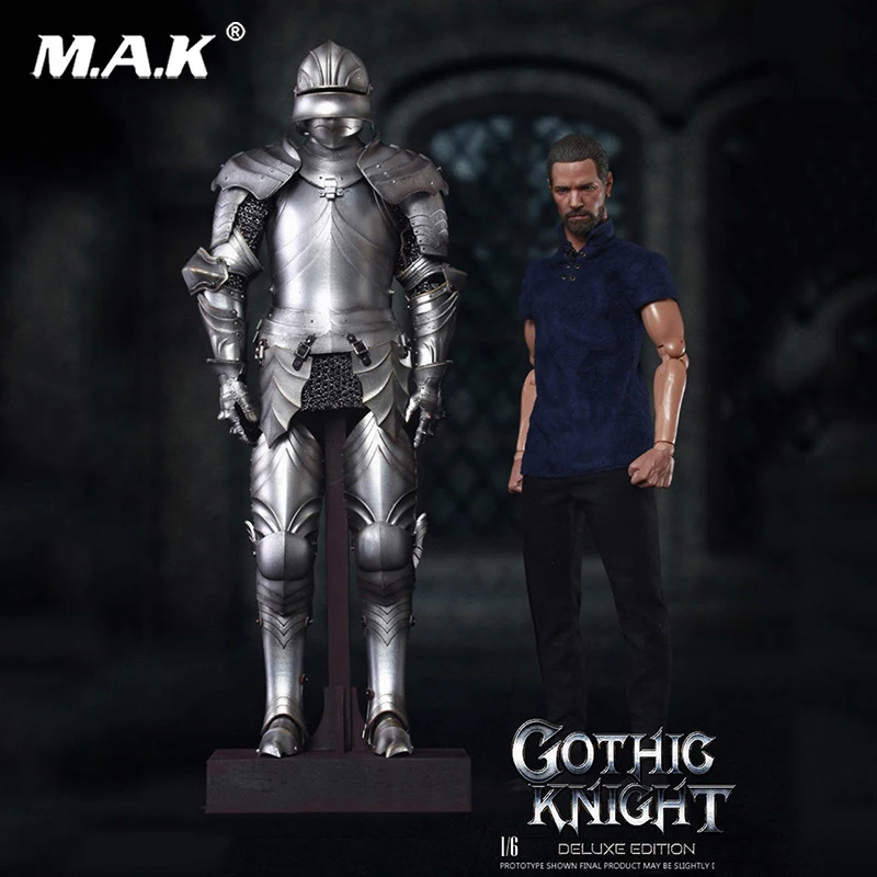 

Full set of action firgure 1/6 Diecast SE013 Series of Empires-Gothic Knight Figure Deluxe Ver. for Collection