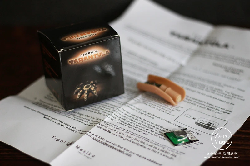

Free shipping the best quality of Tarantula Invisible Thread Reel magic tricks,gimmick,props