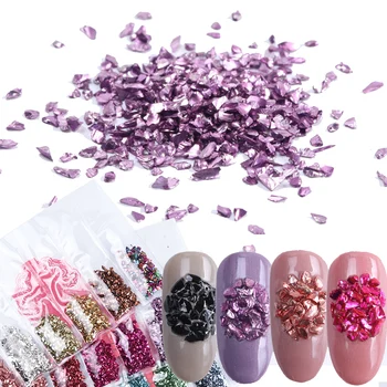 

1pcs Mixed Nail Art Glitter Flakes Paillette SparklyColorful Sequin Crystal Nail Decoration Tools Manicure Accessories SA6BLB/S