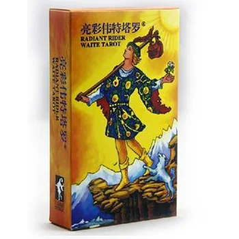 

Tarot Board Game High Quality Paper 78 PCS Cards Chinese/English Edition for Astrologer