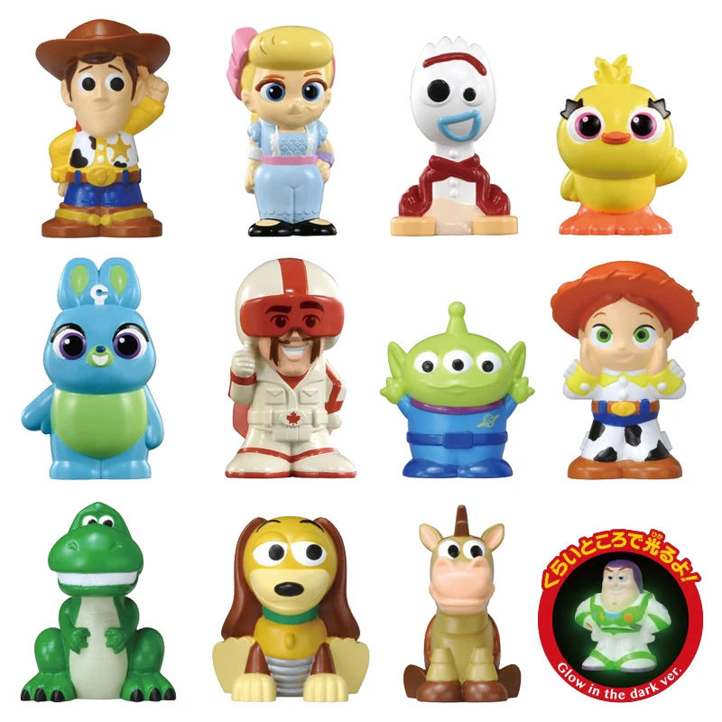 Takara Tomy История игрушек 4 пальца кукольная Коллекция Фигурки 1 шт глухая коробка