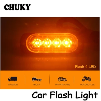 

CHUKY Car Truck Pickup Emergency Side Strobe Light Warning Flashing Light For BMW E46 Toyota Coralla CHR Yaris Fiat 500 Punto
