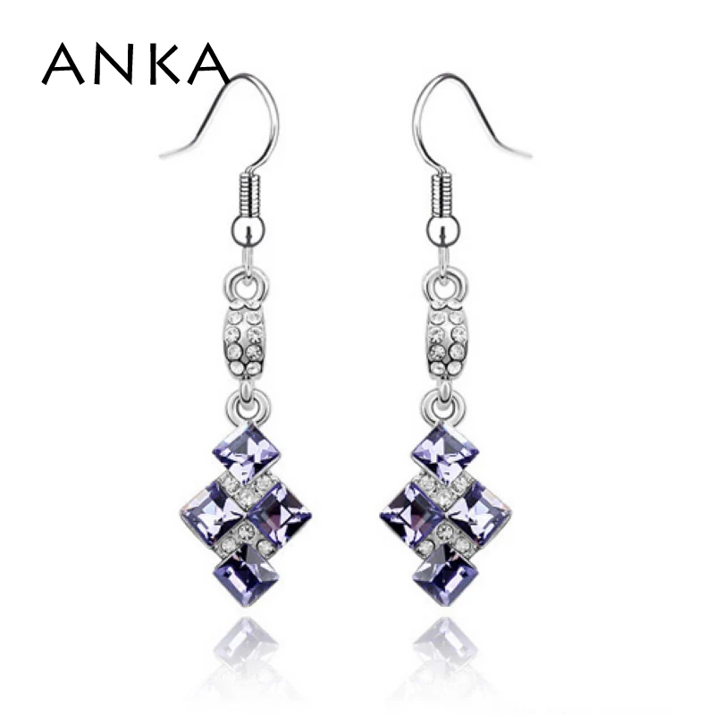 

free shipping wholesale price Fashion Crystal Earrings/Evening dress/Make with Austria Elements#77126