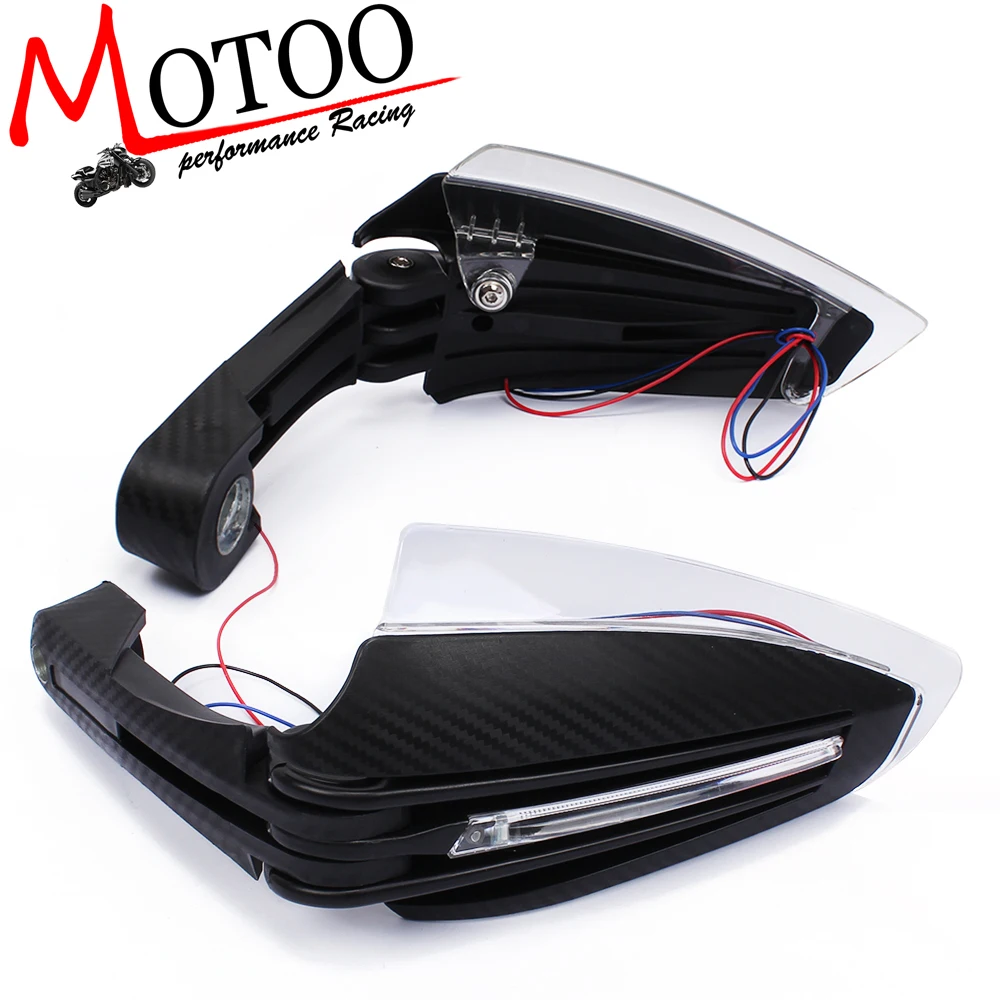 Motoo 7 8 Motorcycle Handguards Handlebar Hand Guards 