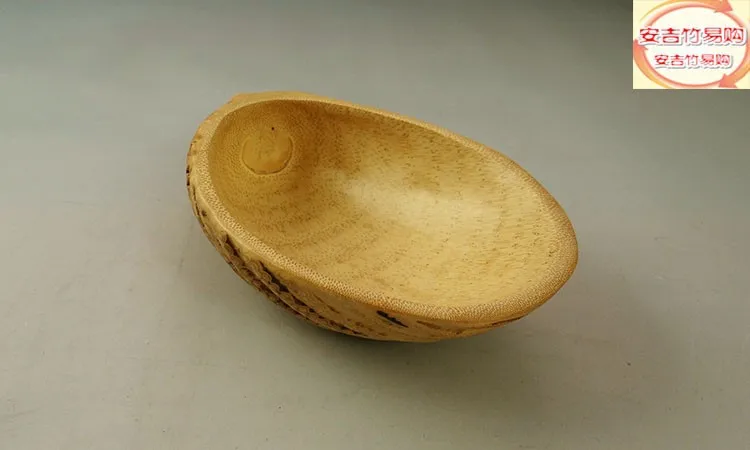 28*12,5 см натуральный Zhugen диск украшения бамбуковая лопатка головы домашний лоток для хранения напитки фруктовый блюдо сушеные фрукты
