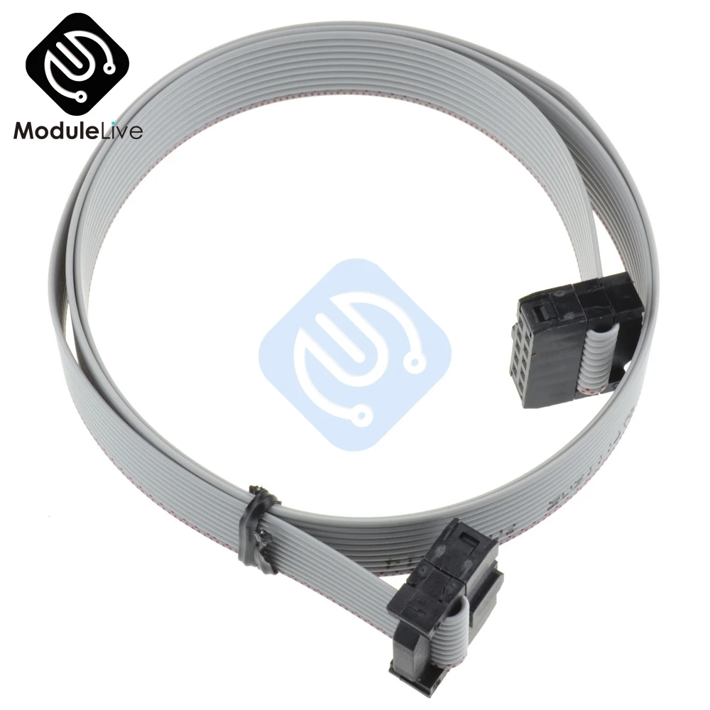 Кабель для передачи данных 70 см 10 контактов USB ASP JTAG AVR P IDC плоский 2 54