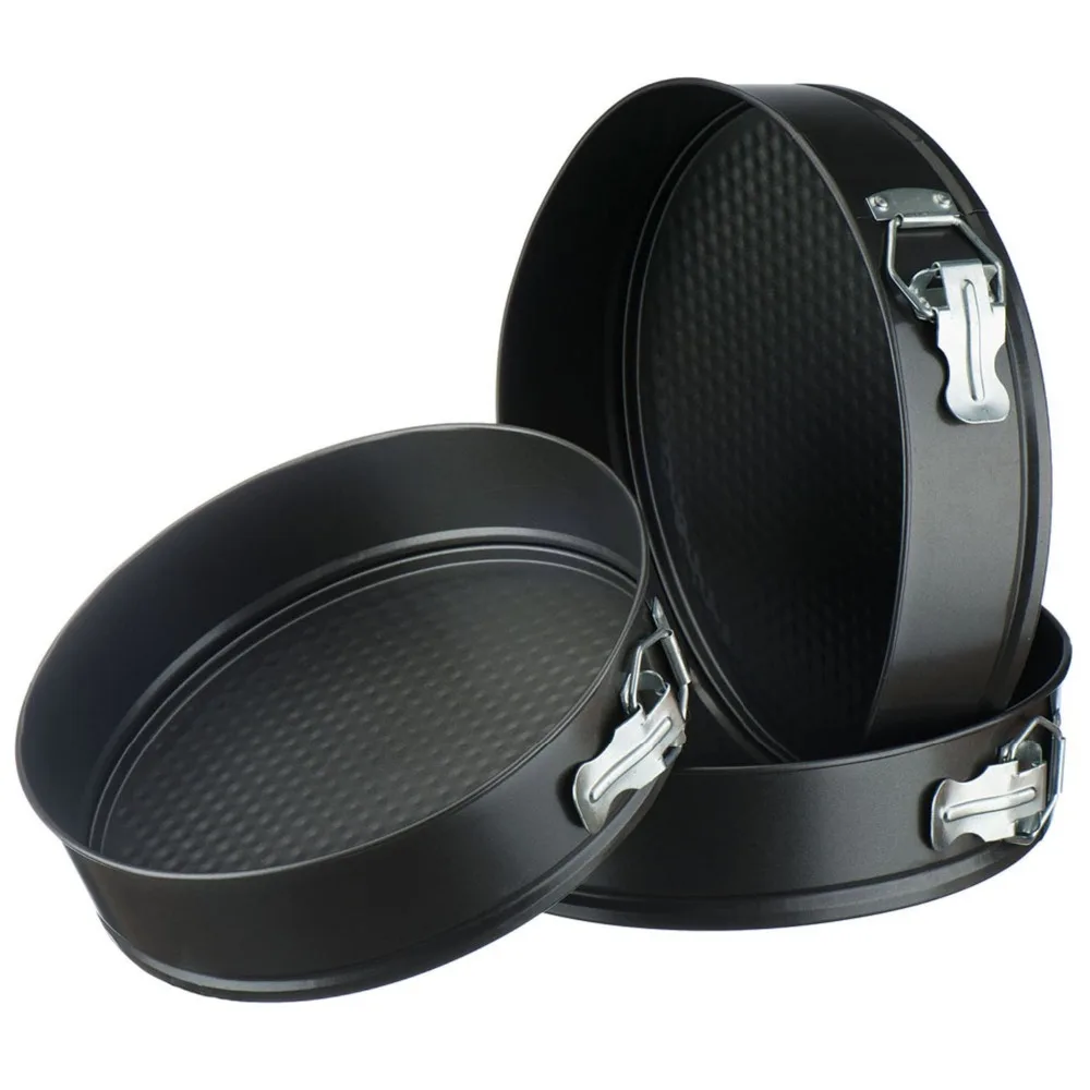 Free Shipping Nonstick Springform Set Of Three 3 Piece Nonstick