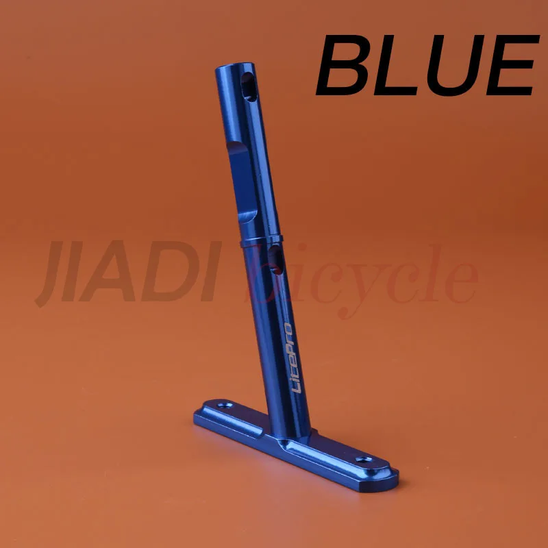 Велосипедный держатель для бутылки с водой переключатель сиденья алюминиевая стойка сиденья из сплава клетки конвертер модифицированный стент адаптер складной запчасти для велосипеда - Цвет: Blue