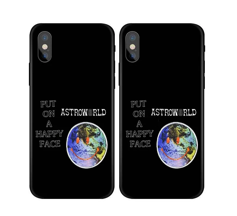 Чехол для телефона travis scott astroworld iPhone X 6 7 8 plus 5 5S s мягкий силиконовый чехол samsung s6 s7 s8