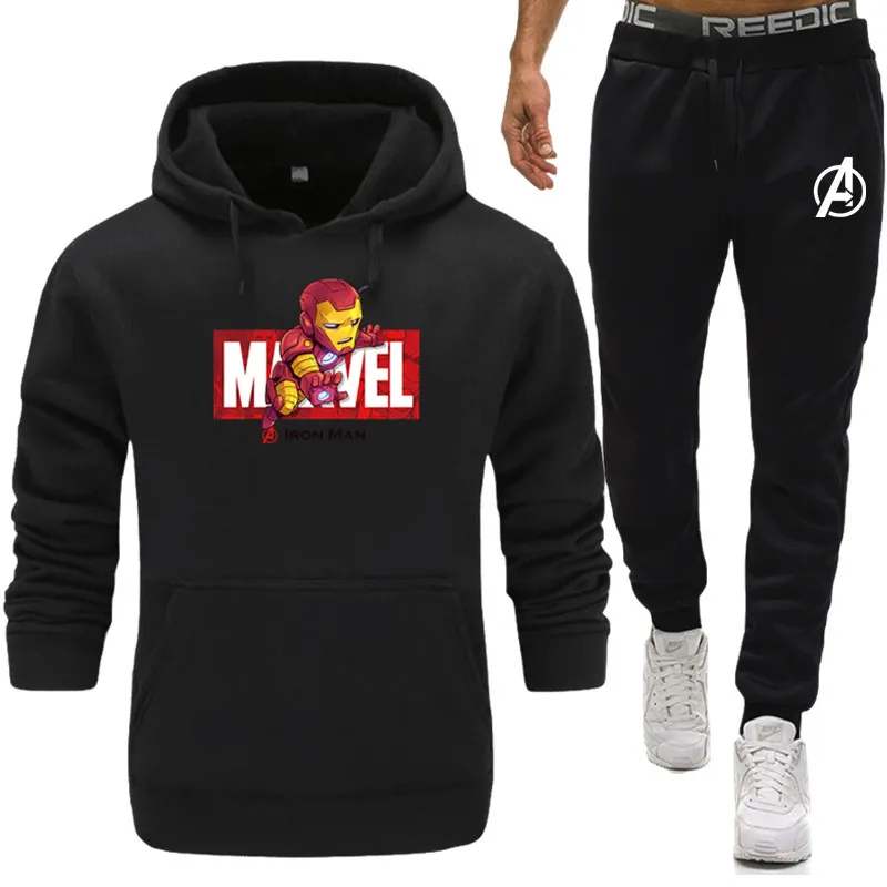 

Avengers Endgame Quantum Realm Sweatshirt with hooded Advanced Tech Hoodies Cosplay Costumes new superhero Iron Man Tracksuit