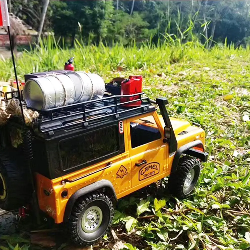 MN 90 1/12 2 4G 4WD RC АВТОМОБИЛЬ W/передний светодиодный светильник корпус багажник на
