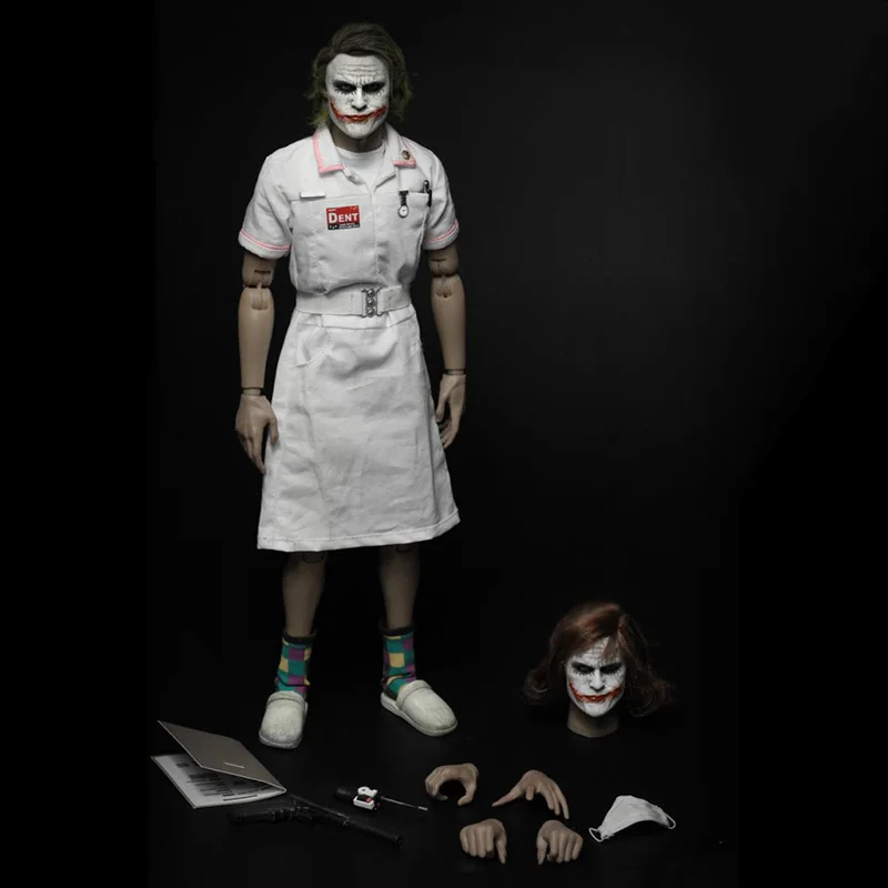 

Full set MF11 1/6 scale joker Nurse Ugliness 2.0 for collection Movable Doll Model 12'' Action Figure Painting model toys