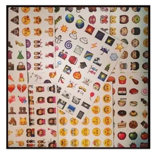 Wholesale 500 Sheets lot Smile Sticker for Laptop for Notebook Message Baby Children Cartoon Vinyl Creative