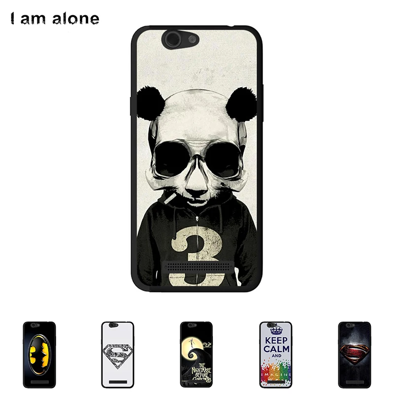 

For wileyfox spark (5.0 inch) Mobile Phone Cover Soft TPU Silicone Case Cellphone Color Paint Bag Shipping Free