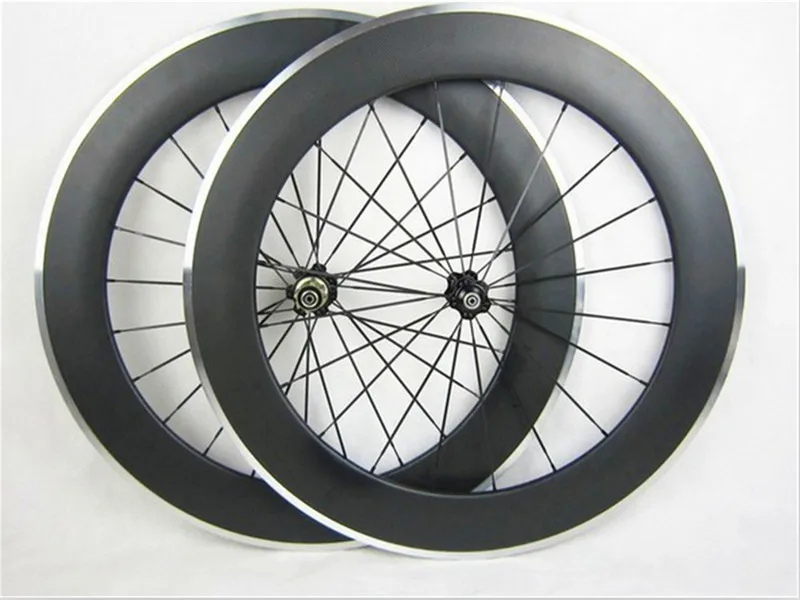 Clearance Powerway R36 hubs carbon + aluminum alloy surface braking 700c rims road bike wheelset 38mm 50mm 60mm clincher Carbon wheels 4