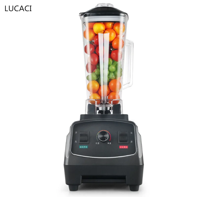 

EU/US Plug BPA Free 1600W Commercial Blender Mixer Juicer Power Food Processor Smoothie Bar Fruit Electric Blender