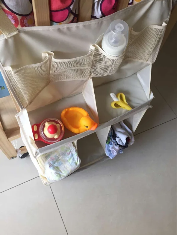 Водонепроницаемый детский Органайзер детские пеленки Caddy Кровать Висячие пеленки/игрушки/одежда/бутылка сумка для хранения детская кроватка набор