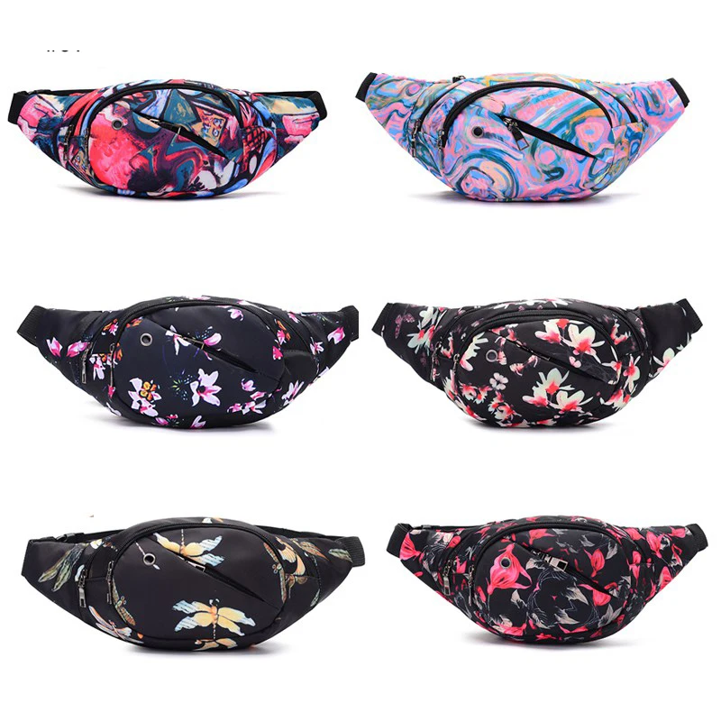 

Muticolor Women Pouch Wallet Sports Bag Pack Hip Purse Travel Fanny Waist Money Belt Zip Waterproof Running Hiking Gym Outdoor