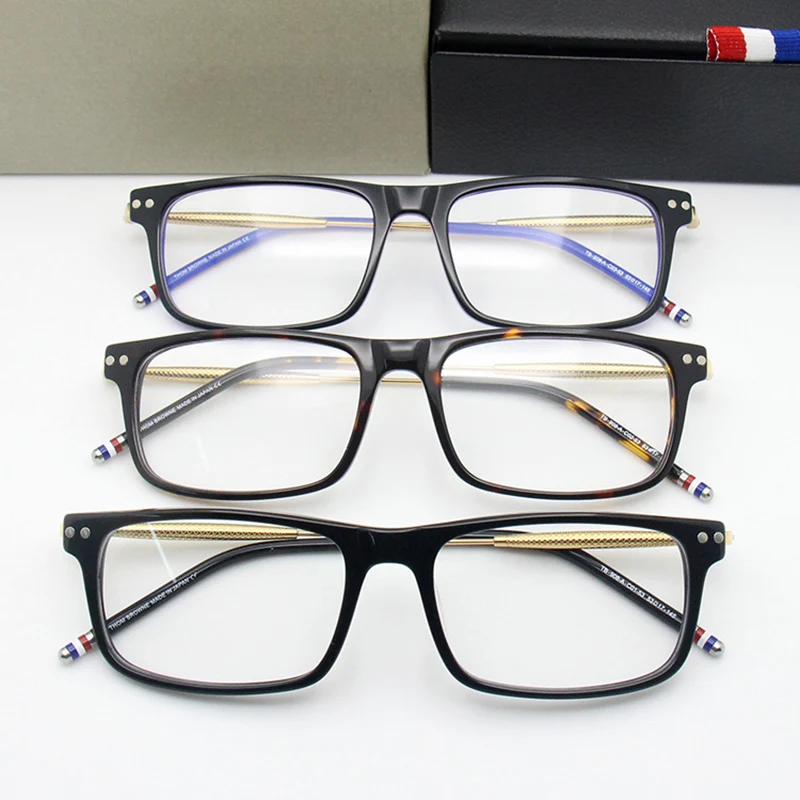 Новое поступление компьютерные очки Мужские квадратные компьютерные очки близорукость высокое качество оптические очки