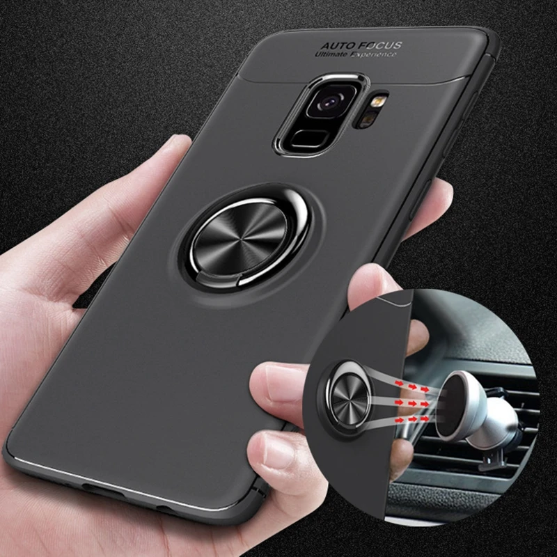 

For Xiaomi Redmi Note 5A Prime Xiaomi Redmi Note 5 On For Xiomi Redmi Note5 Pro Cover Luxury Shockproof Finger Ring Phone Case