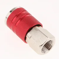 male female connection 5 Pieces 1/4 Inch NPT Hose Compressor Connector Air Line Connection Female/Male Quick Release Disconnect Coupler Plug Fittings (2)