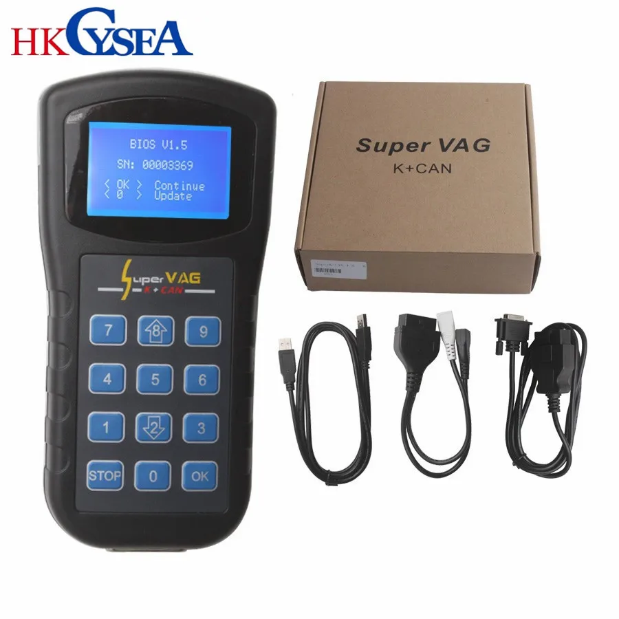 

HKCYSEA SUPER VAG K+CAN V4.6/4.8 Car Trouble Reading Code Machine Instrument Scanner VAG IMMO diagnostic-tool For VW Audi