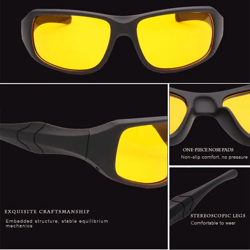 Women Men driving glasses anti-glared at night vision classic UV400 glasses wholesale driver safety quality lenses phone cases Women Men driving glasses anti-glared at night vision classic UV400 glasses wholesale driver safety quality lenses phone cases