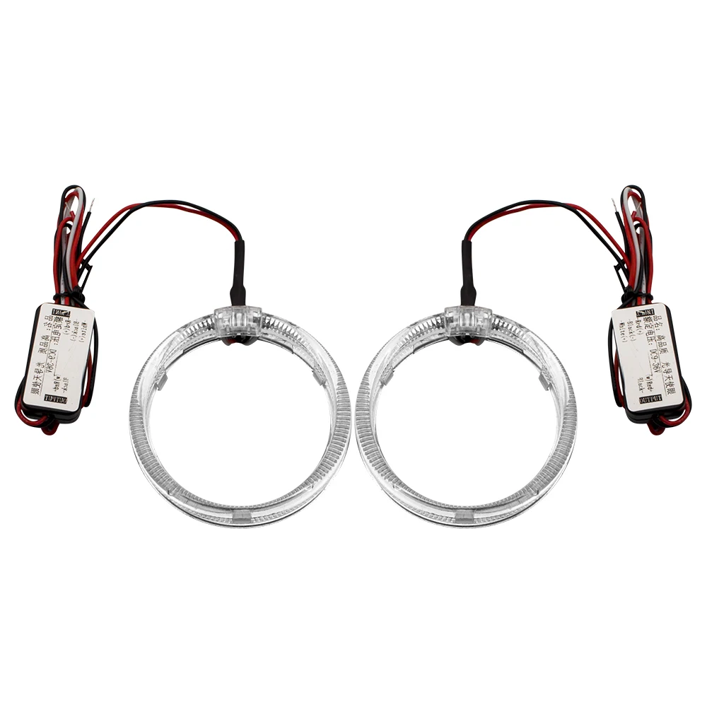 

Safego 2.5 inch Angel Eyes Rings for Car Projector Lens Kit H1 H7 H4 HID Bixenon Halogen Headlight Not Include Lens and Bulbs