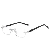 Очки для чтения без оправы Для женщин Для мужчин Anti-Blu-Ray излучения компьютера пресбиопии читатель 1,0 1,5 2,0 2,5 3,0 3,5 4,0