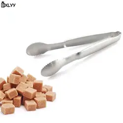 BXLYY 1 шт. продажа из нержавеющей стали многофункциональный кубик льда клип сахарные кубики кухонные щипцы для блюд аксессуары выпечка Tool.7z