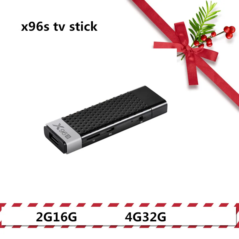 X96S TV Stick Android 8 1 Смарт фильмы четырехъядерный процессор Amlogic S905Y2 Wifi 4G RAM 32GB ROM Bluetooth 4 2