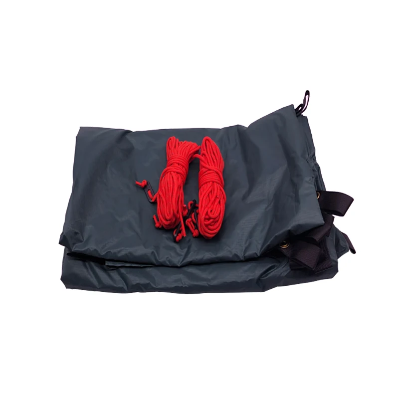 الفضة طلاء مكافحة الأشعة فوق البنفسجية خفيفة الشمس المأوى خيمة للشاطئ العريشة المظلة مظلة 210 T التفتا قماش القنب التخييم 18 شنقا نقاط