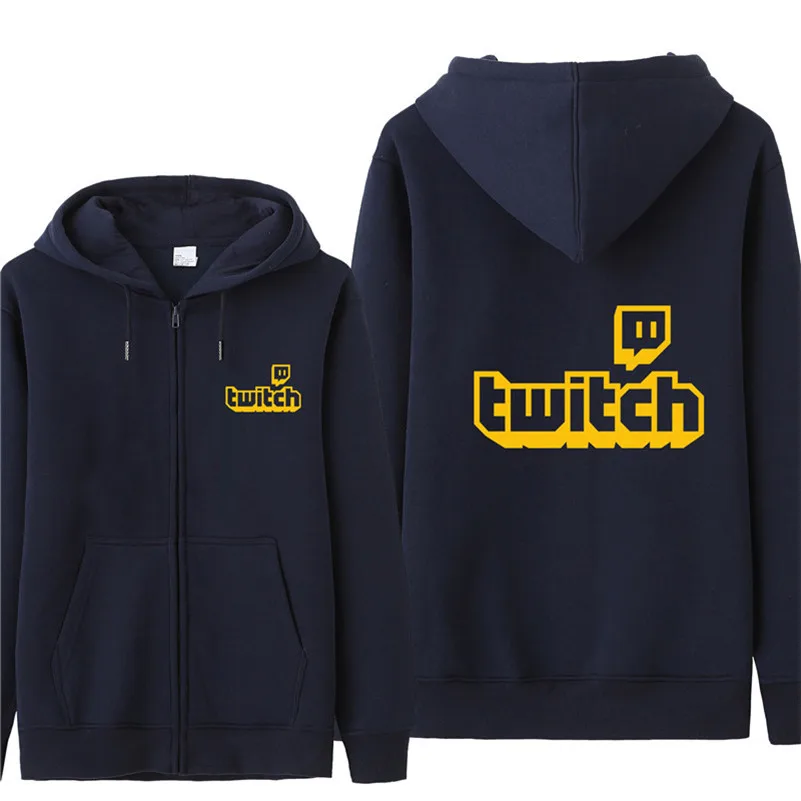 Осень Twitch Channel толстовки Толстовка мужская мода пальто пуловер флисовый пуловер унисекс человек Twitch толстовки HS-028