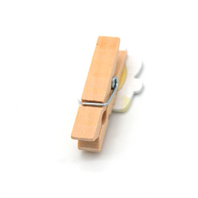 Colored Wooden Clips Wooden Clips 10 Pcs/set