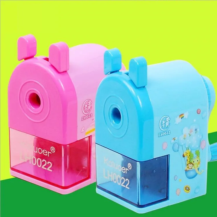 

[4Y4A] cranked pencil sharpener Deli 0641 pencil sharpener machine Korean cute student stationery Free Shipping