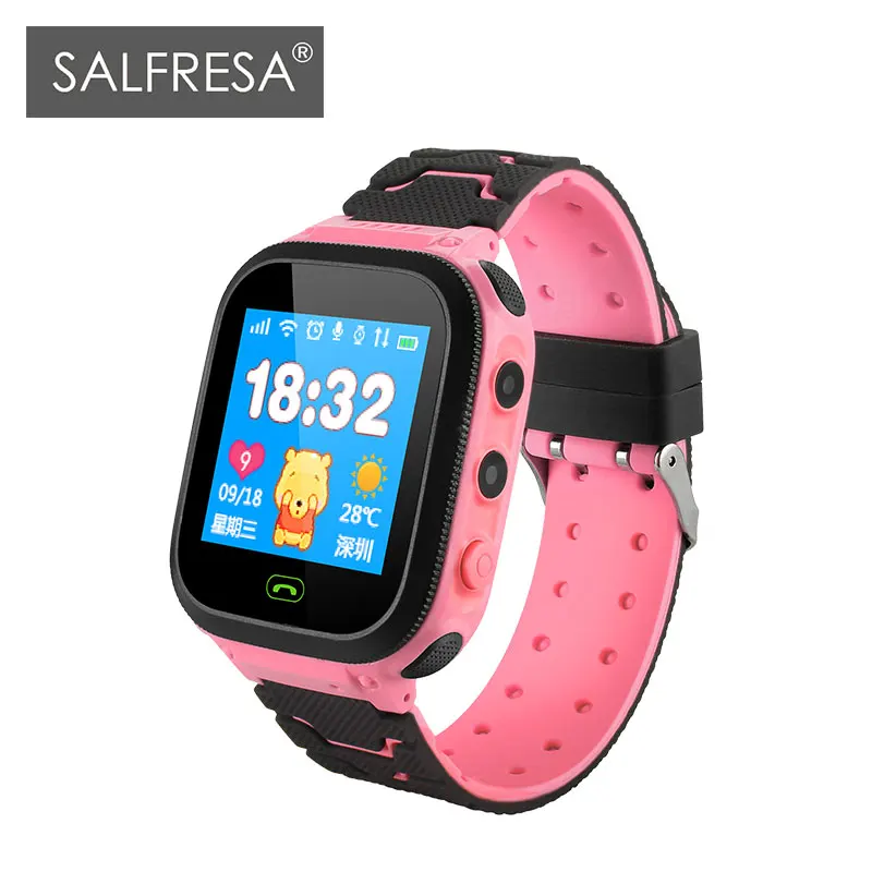 A2 Children Smart Watch HD Camera Finder Locator Tracker SOS Localization Kid Electronic Fence SIM Card Call Smart Bracelet IP67