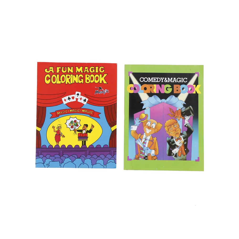 A Comedy Magic Coloring Fun cartoon Books Illusion Tricks Kids Learning painting Toy Gift 3 Years Old Child Tour De Magie | Игрушки и