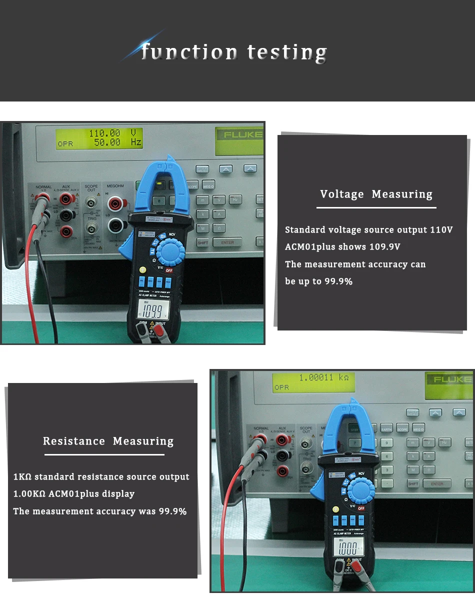 BSIDE 600A цифровой измеритель переменного тока ACM01 PLUS мультиметр индукционный сигнал напряжения