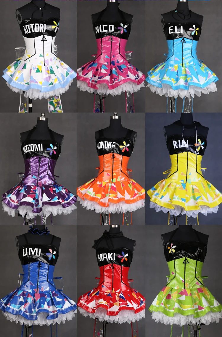  Hot Love Live Cyber Idolized LED Gaming Game Awaken All Members Minami Kotori Cosplay Highly Reduct