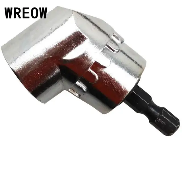 105 degrees 1/4" Adjustable Hex bit Right Angle Driver Screwdriver Hex