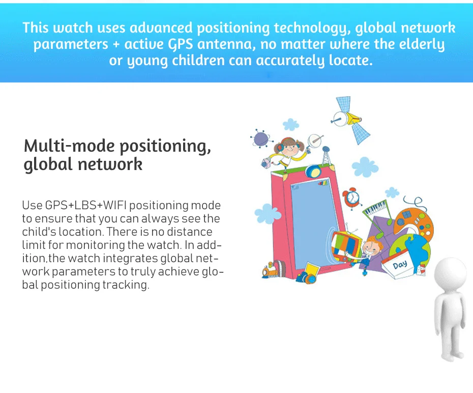Smart Watches Positioning Tracker Gps Smart Watch For Kids Voice Call Smart Children Watch With Sim Card For Xiaomi Huawei (4)