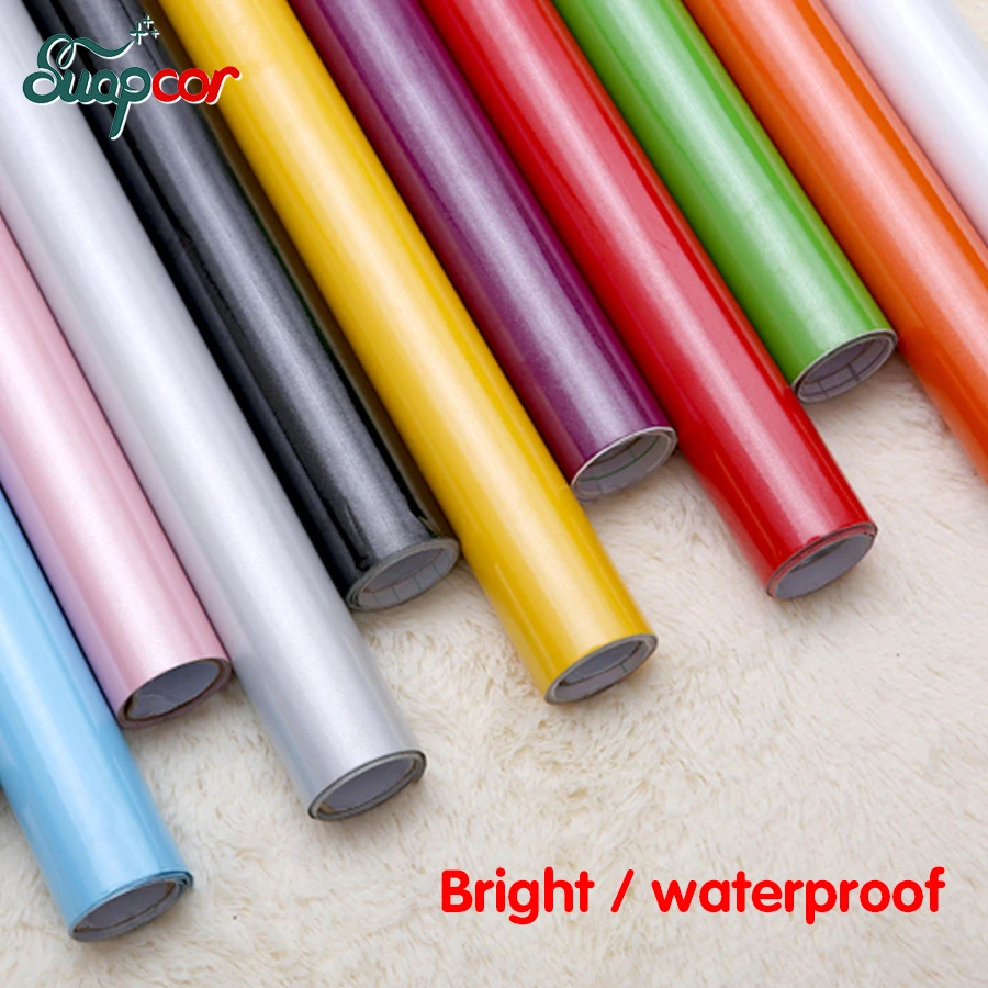 PVC Self adhesive Waterproof Decorative Window Film Furniture Wall