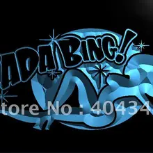 LB585-Bada Bing сексуальная обнаженная девушка экзотическая легкая неоновая надпись