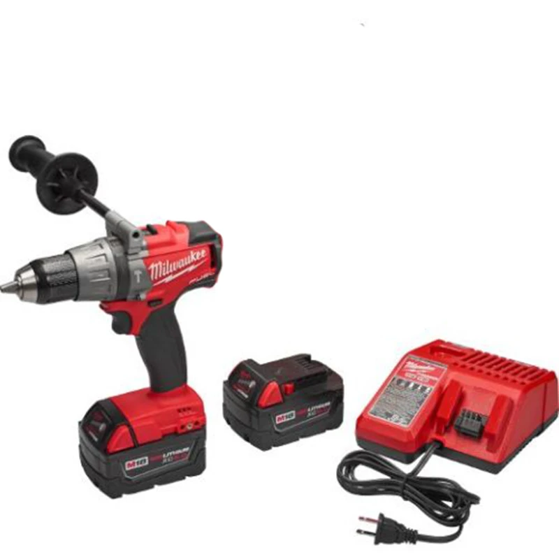 Professional original M18 Gen2 FUEL 1/2" Compact Hammer Drill/Screwdriver/dremel 2704-20 New with 2 batteries and 1 charger |