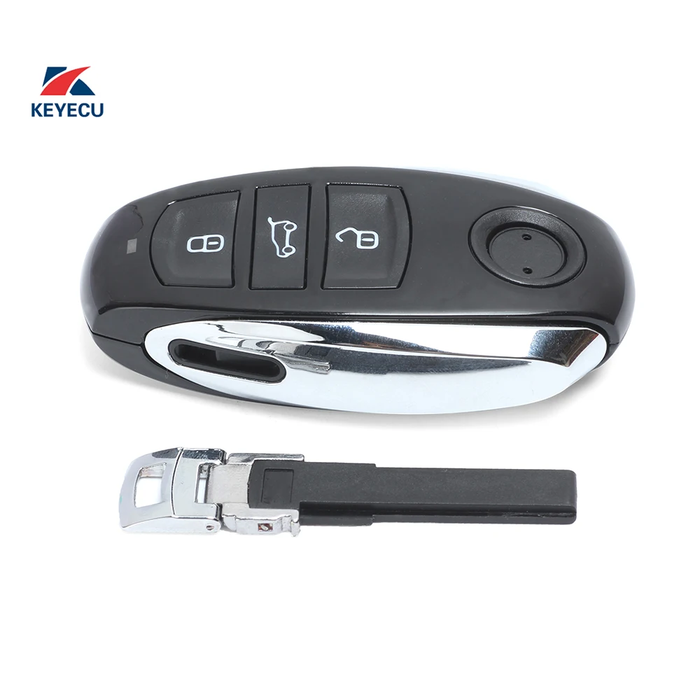 Keyecu Replacement Remote Car Key Fob 3 Button 868mhz Id46 For Vw